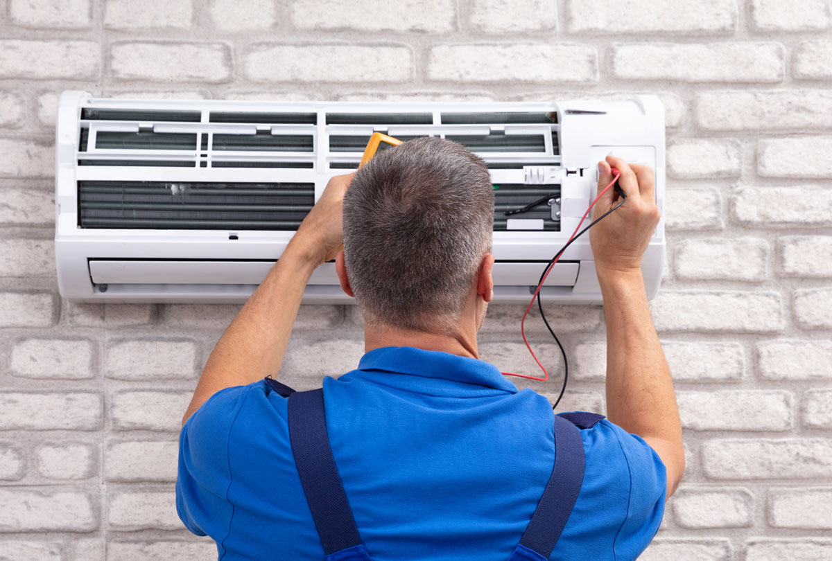 Technician Conducting Tests